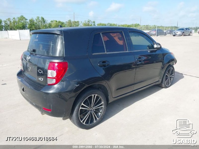 Thumbnail of 2008 Scion Xd with VIN JTKKU10468J018684